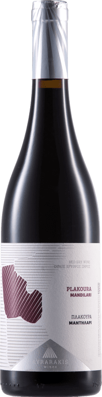 34,95 € Free Shipping | Red Wine Lyrarakis Plakoura I.G. Creta