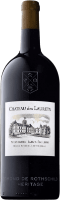 Baron Edmond de Rothschild Château des Laurets Garrafa Jeroboam-Duplo Magnum 3 L