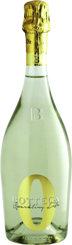 9,95 € | Vin Mousseux Blanc Bottega Sparkling — Mousseux Italie 75 cl 0.0 Zéro Zéro Sans Alcool