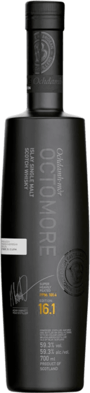 203,95 € Free Shipping | Single Malt Whisky Bruichladdich Octomore 16.1