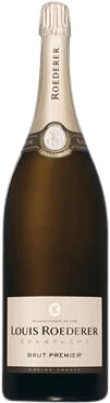 Envio grátis | Espumante Branco Louis Roederer Brut — Bruto 1er Premier A.O.C. Champagne Champagne França Garrafa Salmanazar 9 L
