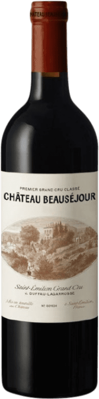 Envío gratis | Vino Tinto Château Beausejour Duffau Lagarrosse Héritiers 1er Premier Grand Cru Classé A.O.C. Saint-Émilion Burdeos Francia 75 cl
