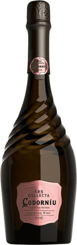17,95 € | Розовое игристое вино Codorníu Ars Collecta Brut — брют D.O. Cava Каталония Испания 75 cl