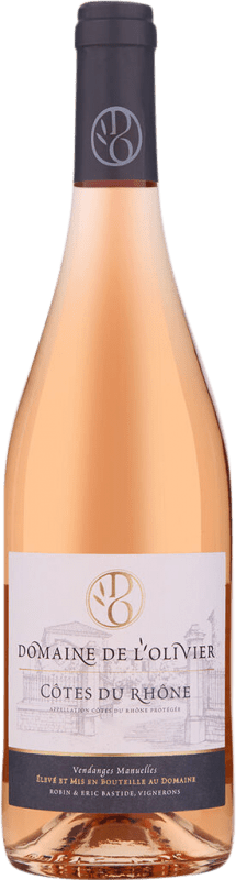 17,95 € Spedizione Gratuita | Vino Rosato Domaine de L'Olivier Rosé — Rosato A.O.C. Côtes du Rhône