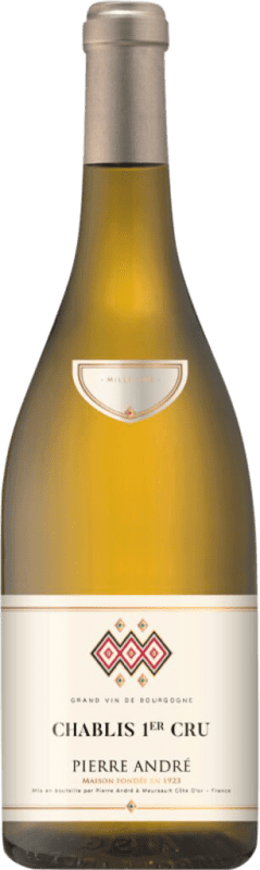 Envoi gratuit | Vin Blanc François Martenot Pierre André 1er Premier Cru A.O.C. Chablis Bourgogne France 75 cl