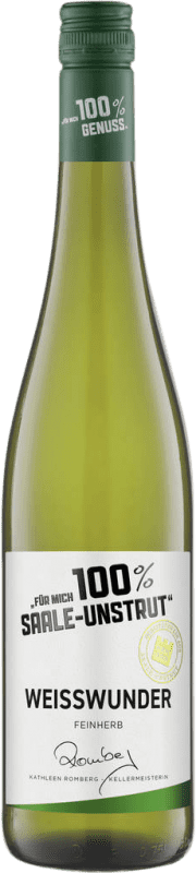 Kostenloser Versand | Weißwein Markgräfler Für mich 100 Weisswunder Q.b.A. Saale-Unstrut Saale Unstrut Deutschland 75 cl