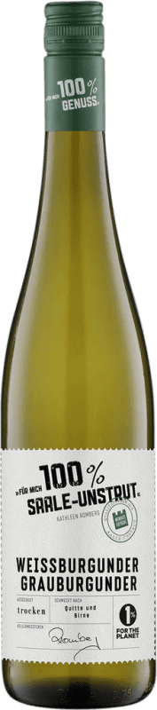 Envoi gratuit | Vin Blanc Markgräfler Für mich 100 Weißburgunder & Grauburgunder Q.b.A. Saale-Unstrut Saale Unstrut Allemagne Pinot Gris, Pinot Blanc 75 cl