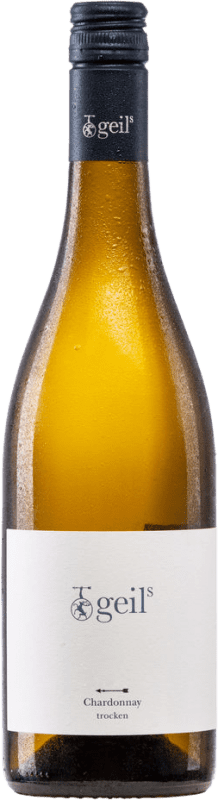 免费送货 | 白葡萄酒 Geils 德国 Chardonnay — 莎当妮 75 cl