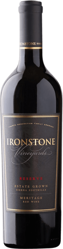 Envoi gratuit | Vin Rouge Ironstone Meritage Grown Estate Wine — Vin de Domaine Réserve États Unis 75 cl