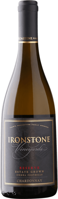 Envio grátis | Vinho Branco Ironstone Grown Estate Wine — Vinho de Quinta Reserva Estados Unidos Chardonnay 75 cl