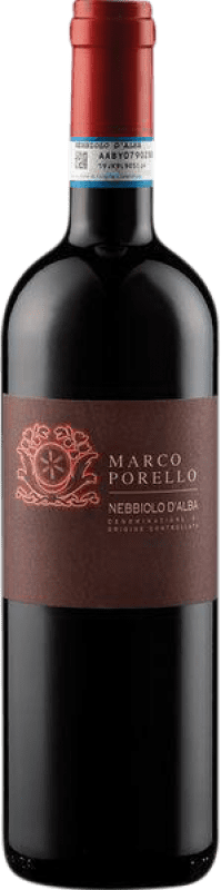 28,95 € Бесплатная доставка | Красное вино Marco Porello D.O.C. Nebbiolo d'Alba
