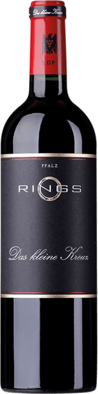 Envoi gratuit | Vin Rouge Rings Das Kleine Kreuz Trocken — Sec Q.b.A. Pfälz Pfälz Allemagne Bouteille Magnum 1,5 L