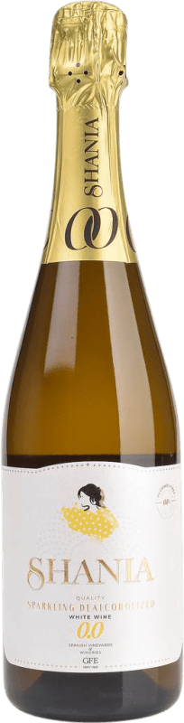 Бесплатная доставка | Белое игристое вино Shania Sparkling — Игристое D.O. Jumilla Регион Мурсия Испания 75 cl 0.0 Ноль Ноль Без алкоголя