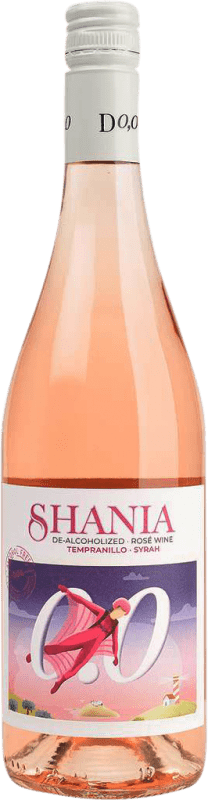 Spedizione Gratuita | Vino Rosato Shania D.O. Jumilla Regione di Murcia Spagna 75 cl 0.0 Zero Zero Senza Alcol