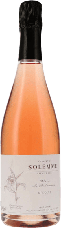 123,95 € Spedizione Gratuita | Spumante Rosato Solemme Brut Nature 1er Premier Cru, Millésimé, Rosé — Rosato A.O.C. Champagne