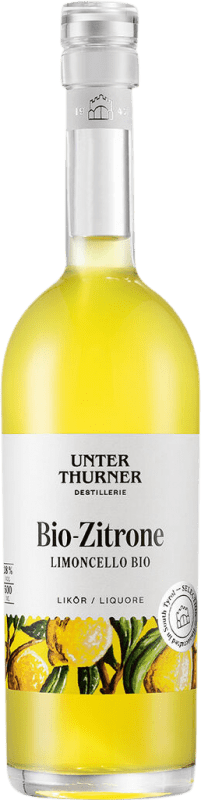 59,95 € Envío gratis | Limoncello Unterthurner Bio — Biológico Botella Medium 50 cl