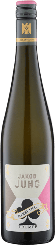 13,95 € | Vino Blanco Weingut Jakob Jung Trumpf Trocken — Seco VDP Gutswein — Vino de Finca Alemania Riesling 75 cl