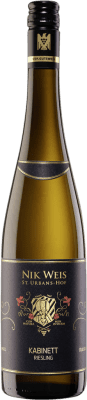 St. Urbans-Hof Nik Weis Feinfruchtig Riesling VDP Gutswein — Vinho de Propriedade, Kabinett — Colheita Madura 75 cl