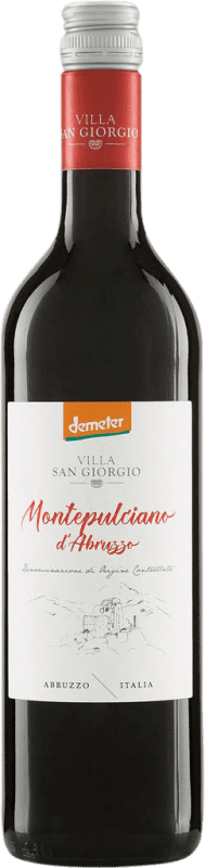 11,95 € Бесплатная доставка | Красное вино Villa San Giorgio Demeter D.O.C. Montepulciano d'Abruzzo