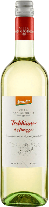 11,95 € Spedizione Gratuita | Vino Bianco Villa San Giorgio Demeter D.O.C. Trebbiano d'Abruzzo