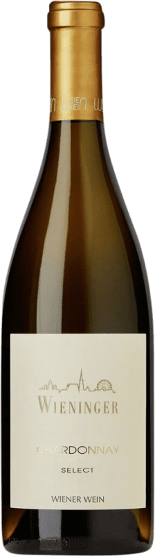 Kostenloser Versand | Weißwein Wieninger Auswahl D.A.C. Wien Viena Österreich Chardonnay 75 cl
