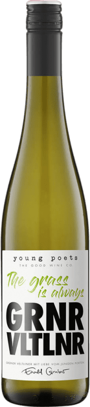 10,95 € | Белое вино Young Poets The Grass is Always Trocken — Сухое Италия Grüner Veltliner Bio — Эко Био Органический 75 cl