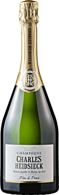 Envío gratis | Espumoso Blanco Charles Heidsieck Blanc de Blancs A.O.C. Champagne Champagne Francia Media Botella 37 cl