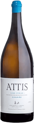 Attis Lías Finas Albariño — Albarinho Rías Baixas Sobre Lías — Sobre Borras Garrafa Jeroboam-Duplo Magnum 3 L