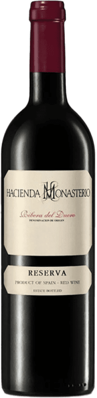 71,95 € | Красное вино Hacienda Monasterio Резерва D.O. Ribera del Duero Испания 75 cl