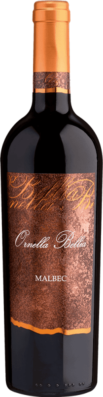 Envío gratis | Vino Tinto Cantina Ornella Bellia Venecia Italia Malbec 75 cl