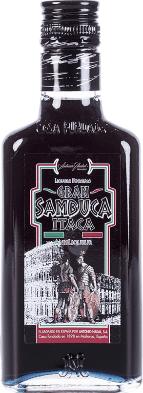 4,95 € | Sambuca Antonio Nadal Itaca Black — Nero Spagna Piccola Fiaschetta 20 cl
