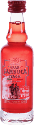 Spedizione Gratuita | Sambuca Antonio Nadal Itaca Red — Rosso Spagna Bottiglietta Mignon 4 cl