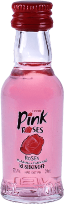 Бесплатная доставка | Водка Antonio Nadal Rushkinoff Pink — Розовый Испания Мини-бутылка 2 cl Roses — Розы