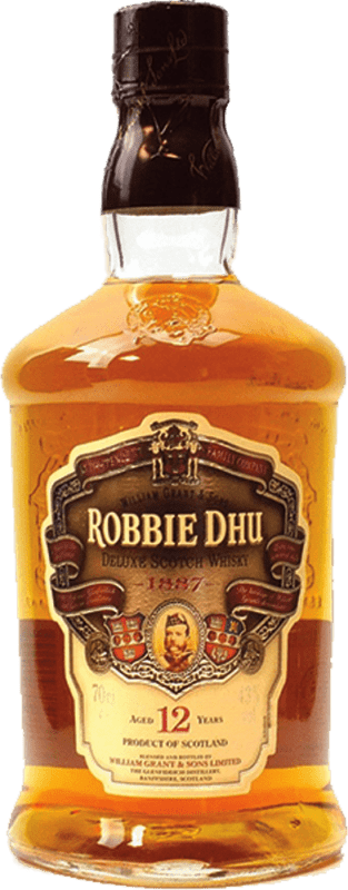 3,95 € Бесплатная доставка | Купажированный виски Grant & Sons Robbie Dhu Мини-бутылка 5 cl