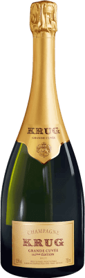 Krug 162ème Champagne Grande Cuvée, Ограниченный выпуск Бутылка Иеробоам Двойной Магнум 3 L