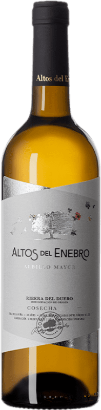 Envío gratis | Vino Blanco Altos del Enebro D.O. Ribera del Duero Castilla y León España Albillo 75 cl
