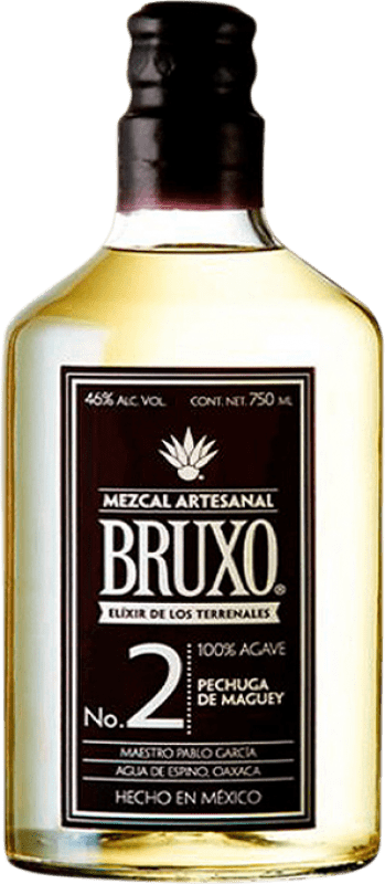 Бесплатная доставка | Мескаль Agave Capital Bruxo Nº 2 Pechuga de Maguey Мексика 70 cl