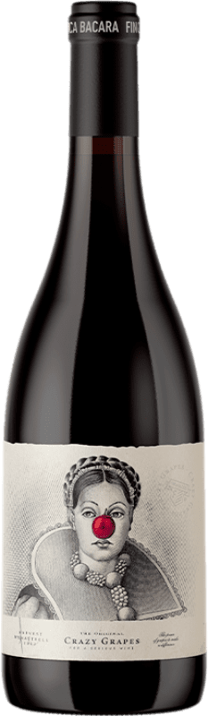 Free Shipping | Red Wine Finca Bacara Crazy Grapes I.G.P. Vino de la Tierra de Murcia Region of Murcia Spain Monastrell 75 cl