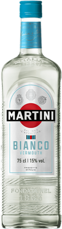 16,95 € Бесплатная доставка | Вермут Martini Bianco — Белый