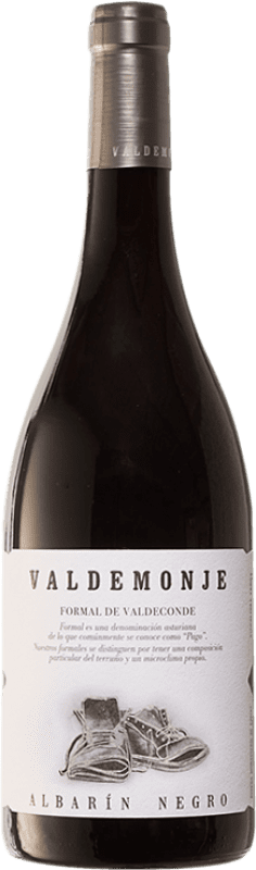 Kostenloser Versand | Rotwein Monasterio de Corias Valdemonje D.O.P. Vino de Calidad de Cangas Fürstentum Asturien Spanien Albarín 75 cl