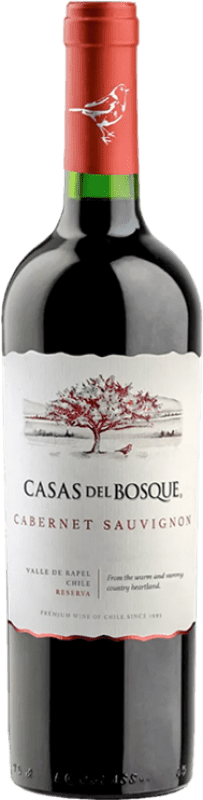 Free Shipping | Red Wine Casas del Bosque Reserve — Aged I.G. Valle de Rapel Rapel Valley Chile Cabernet Sauvignon 75 cl