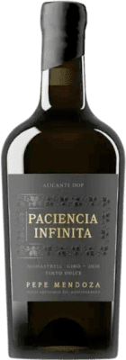 免费送货 | 甜葡萄酒 Pepe Mendoza Paciencia Infinita D.O. Alicante 巴伦西亚社区 西班牙 Monastrell — 莫纳斯特雷尔, Giró — 吉罗 中瓶装 50 cl