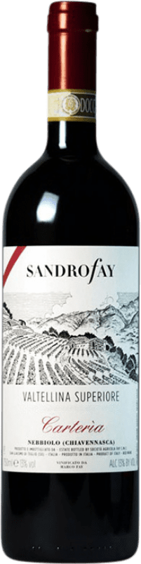 42,95 € | Vino Rosso Fay Cartería Valgella Superiore Riserva D.O.C. Valtellina lombardia Italia Nebbiolo 75 cl
