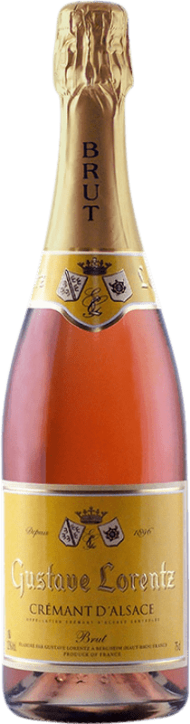 29,95 € | Rosé Sparkling Wine Gustave Lorentz Brut Rosé A.O.C. Crémant d'Alsace Alsace France Pinot Noir 75 cl