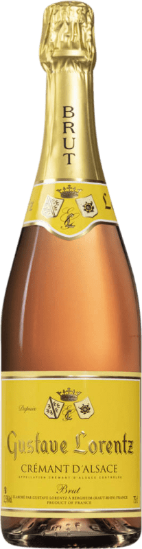 29,95 € | Rosé Sekt Gustave Lorentz Brut — Herb Rosé A.O.C. Crémant d'Alsace Elsass Frankreich Pinot Noir — Spätburgunder 75 cl