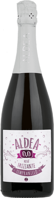 10,95 € | Розовое игристое вино Aldea Frizzante — Слабо игристое Испания Tempranillo — Темпранильо 75 cl Без алкоголя