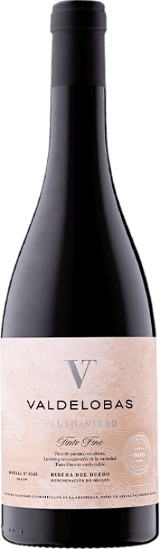Envío gratis | Vino Tinto Valtravieso Valdelobas D.O. Ribera del Duero Castilla y León España Tempranillo 75 cl