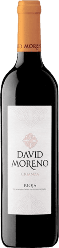 Envío gratis | Vino Tinto David Moreno Crianza D.O.Ca. Rioja La Rioja España Tempranillo, Garnacha 75 cl