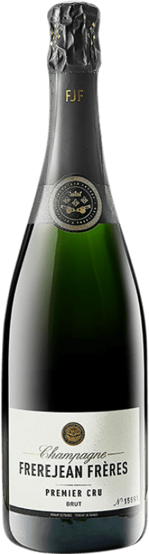 69,95 € | Espumoso Blanco FrereJean Frères Brut 1er Premier Cru A.O.C. Champagne Champagne Francia Pinot Negro, Chardonnay 75 cl