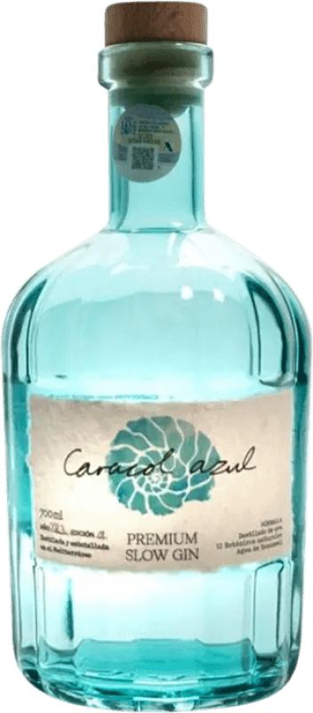 Spedizione Gratuita | Genever Gin Caracol Azul Spagna 70 cl